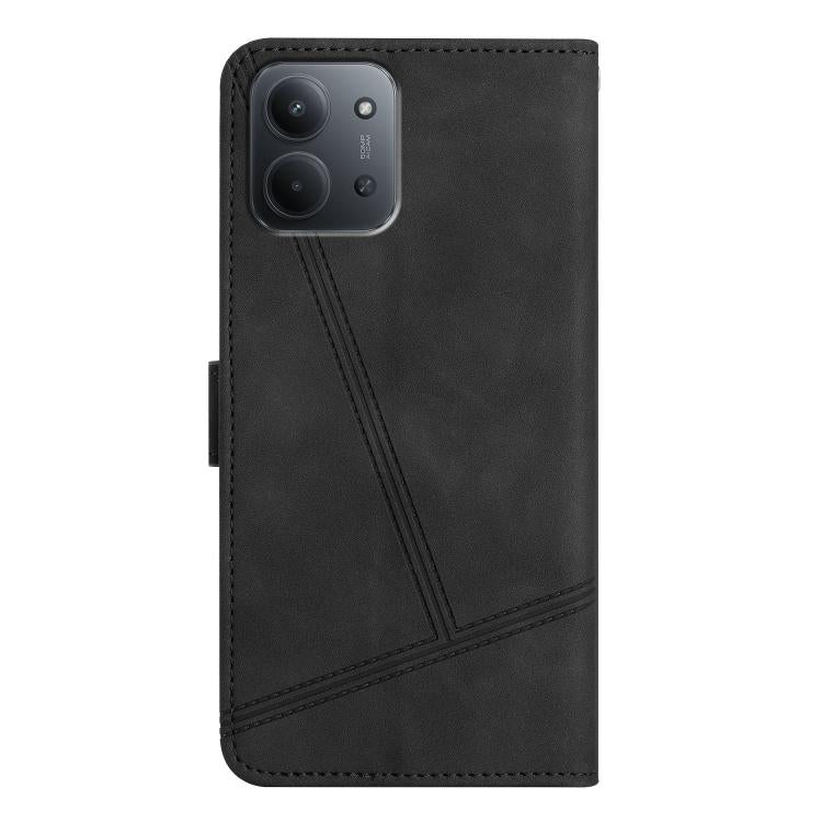 For Redmi 15C 5G / 4G EU 173mm Skin-feel Stitching Leather Phone Case