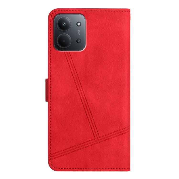 For Redmi 15C 5G / 4G EU 173mm Skin-feel Stitching Leather Phone Case