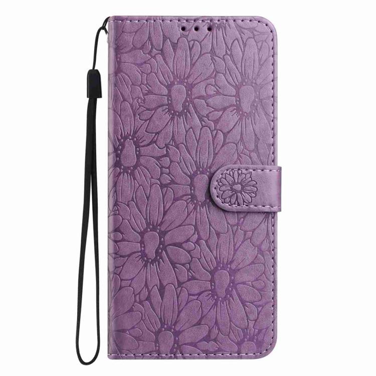 For Xiaomi 15T 5G Daisy Embossed Leather Phone Case