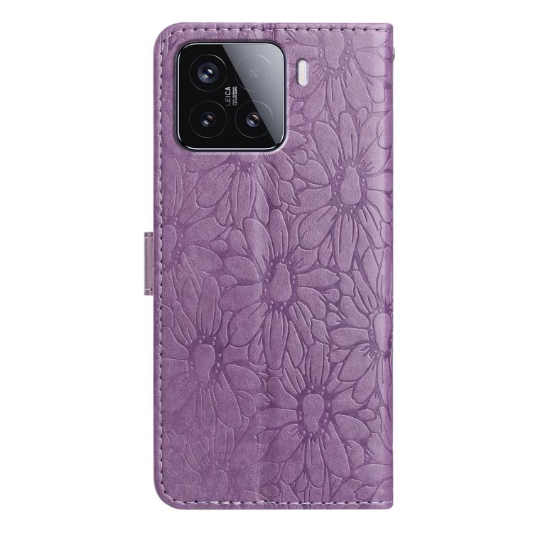 For Xiaomi 15T 5G Daisy Embossed Leather Phone Case