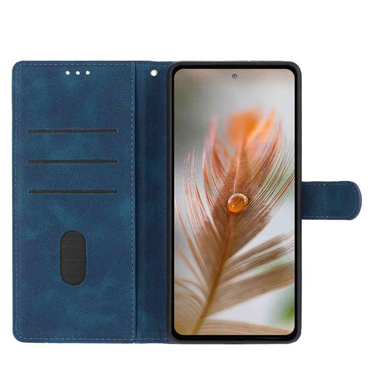 For Xiaomi 15T Pro 5G Skin Feel Embossed Feather Leather Phone Case