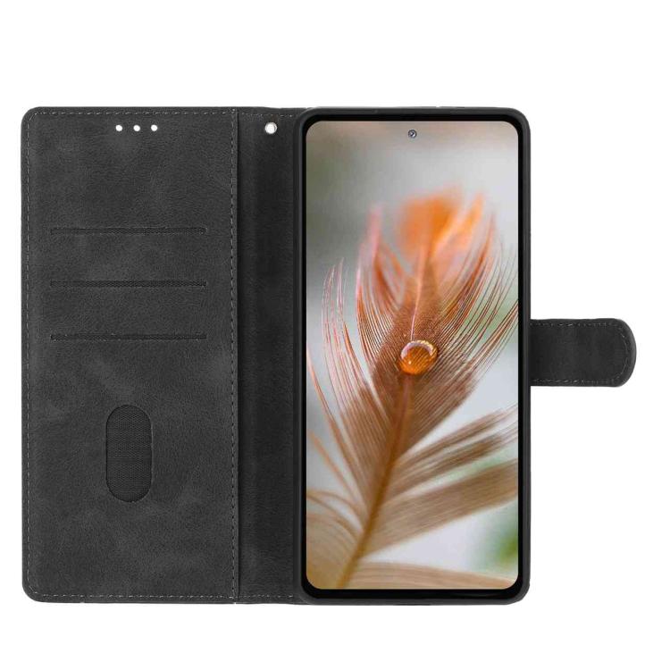 For Xiaomi 15T 5G Skin Feel Embossed Feather Leather Phone Case