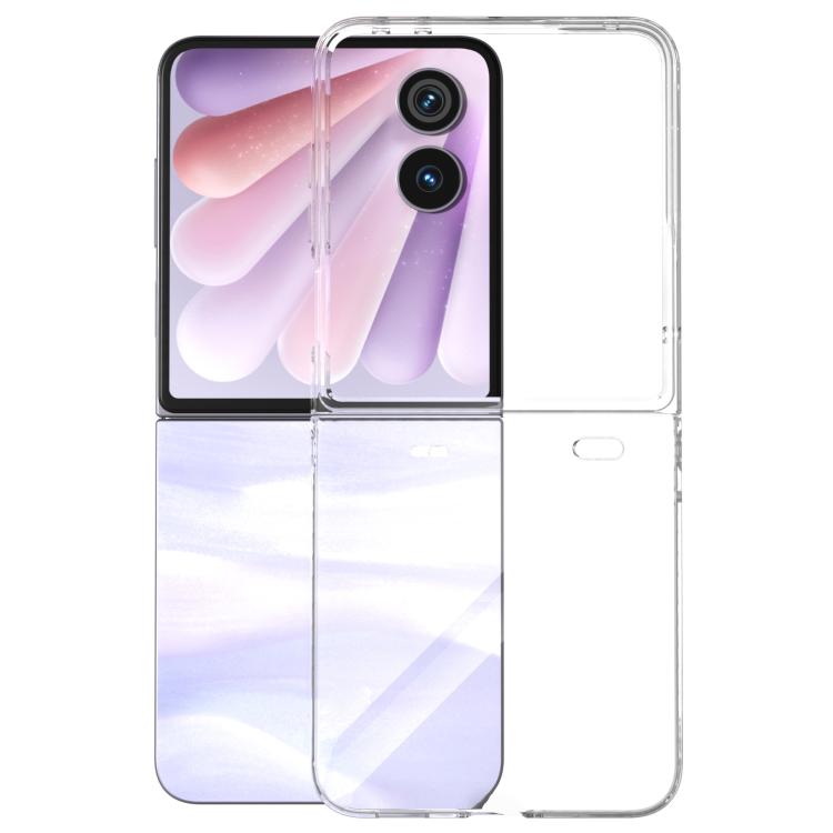 For Honor Magic V Flip 2 ABEEL Transparent Full Cover PC Phone Case