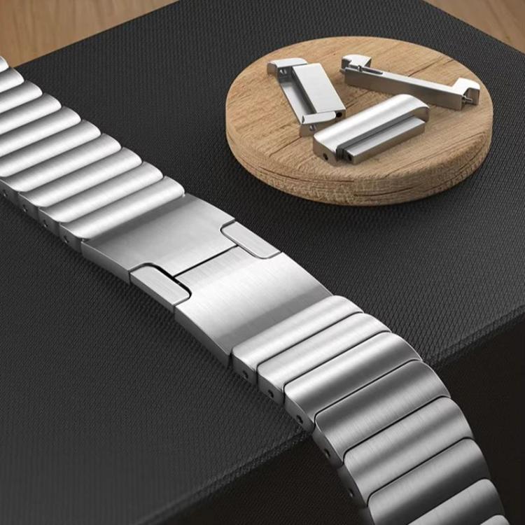 For  Amazfit T-Rex 2 One Beads Side Detachable Titanium Alloy Watch Band