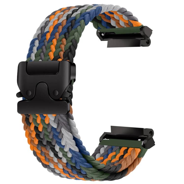 For  Amazfit T-Rex 3 Parachute Snap Buckle Braided Watch Band