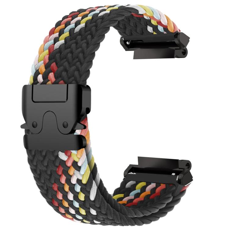 For  Amazfit T-Rex 2 Parachute Snap Buckle Braided Watch Band