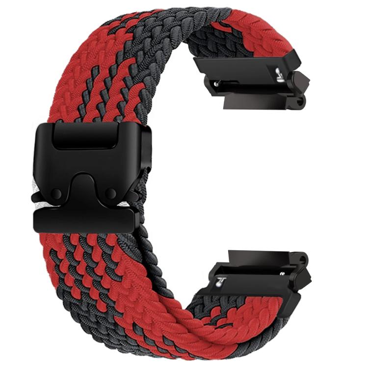 For  Amazfit T-Rex 2 Parachute Snap Buckle Braided Watch Band