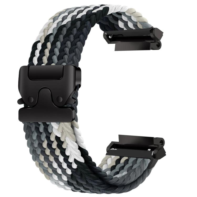 For Amazfit T-Rex Pro Parachute Snap Buckle Braided Watch Band