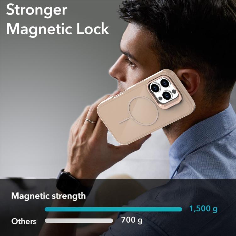 For iPhone 16 Pro Bright Color Imitation Camera Bracket Magsafe Phone Case