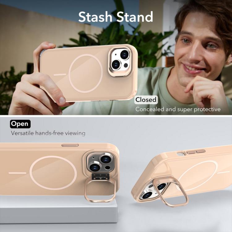 For iPhone 14 / 13 Bright Color Imitation Camera Bracket Magsafe Phone Case