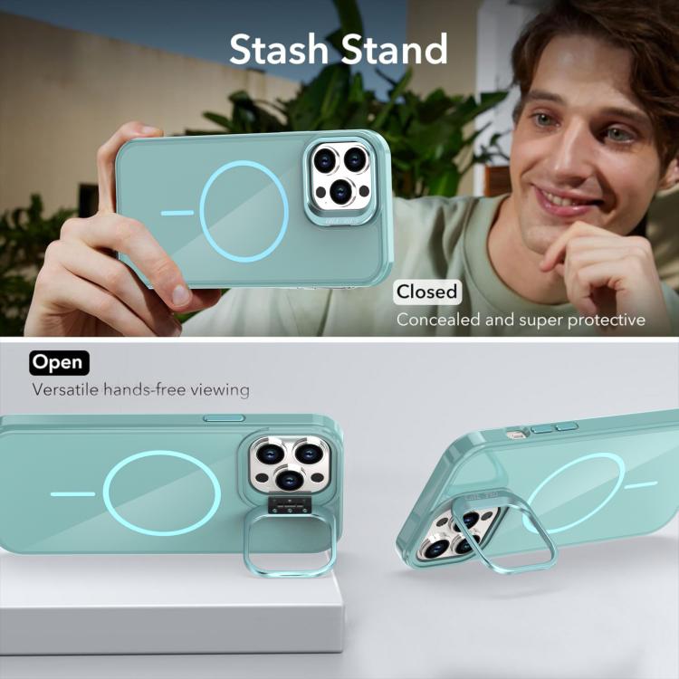 For iPhone 13 Pro Max Bright Color Imitation Camera Bracket Magsafe Phone Case