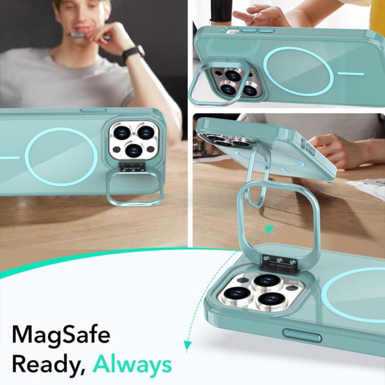 For iPhone 13 Pro Bright Color Imitation Camera Bracket Magsafe Phone Case