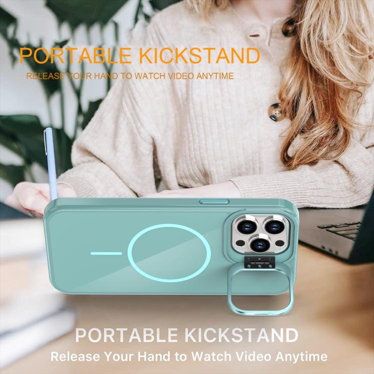 For iPhone 12 Pro Max Bright Color Imitation Camera Bracket Magsafe Phone Case
