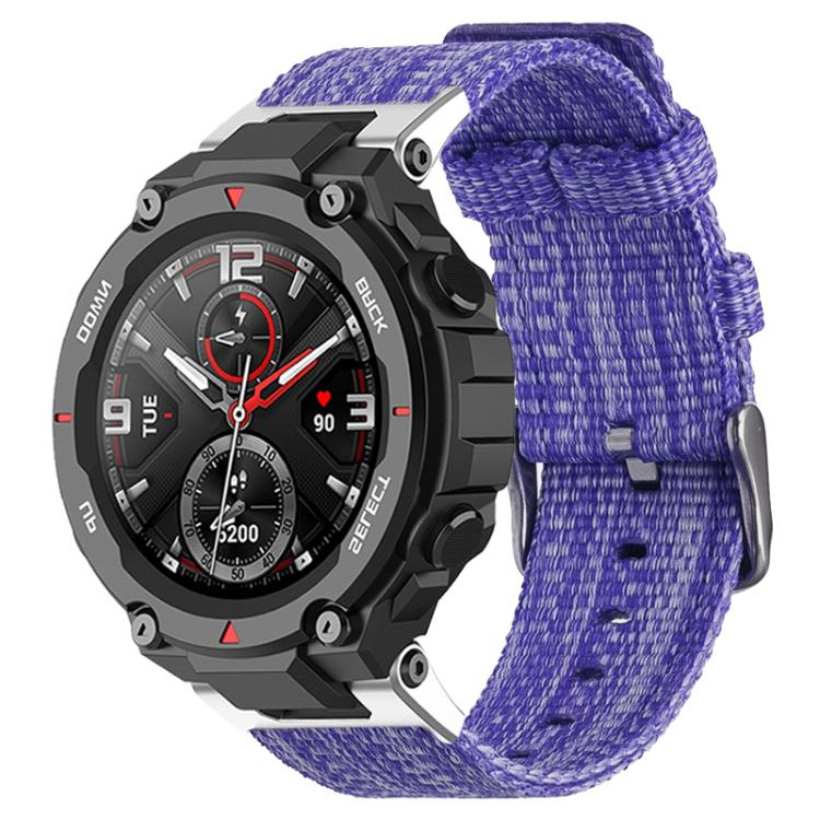 For Amazfit T-Rex 3 xDfind Nylon Canvas Watch Band