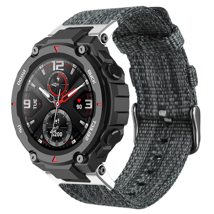 For Amazfit T-Rex 3 xDfind Nylon Canvas Watch Band