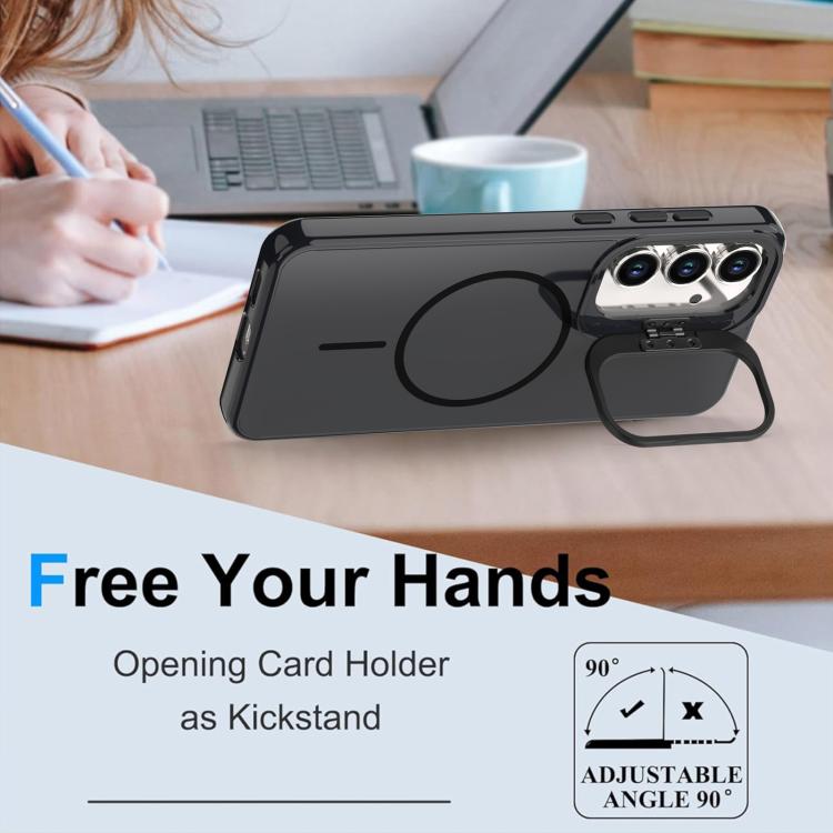 For Samsung Galaxy S25 FE 5G Bright Color Imitation Camera Bracket Magsafe Phone Case