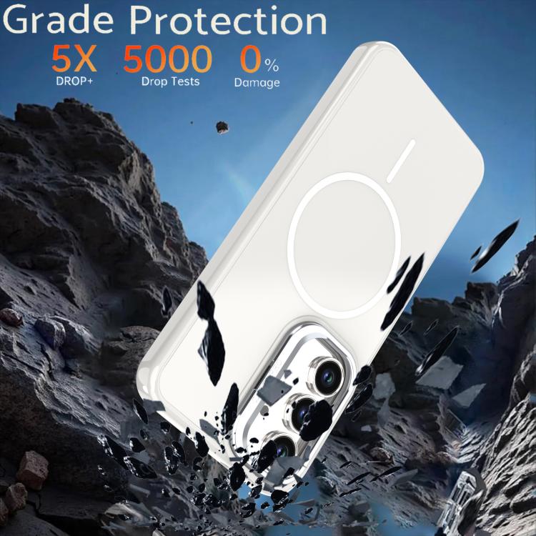 For Samsung Galaxy S25 FE 5G Bright Color Imitation Camera Bracket Magsafe Phone Case