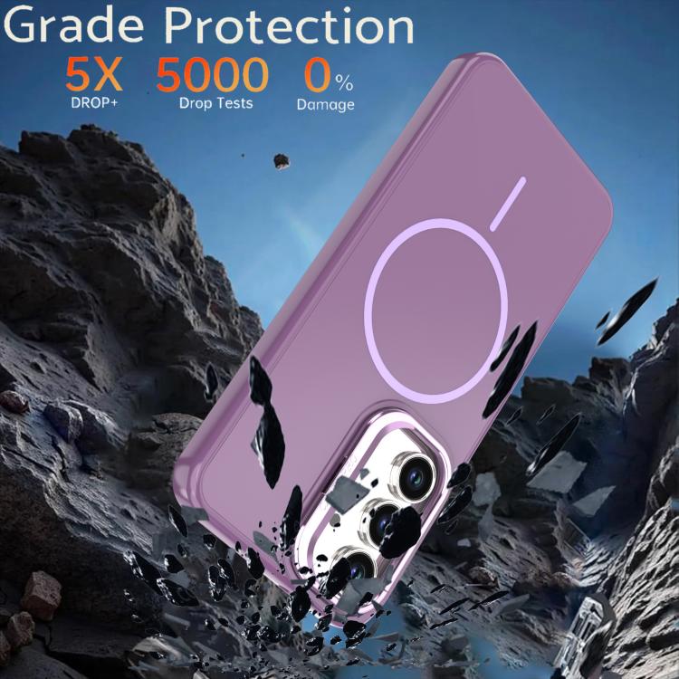 For Samsung Galaxy S25 FE 5G Bright Color Imitation Camera Bracket Magsafe Phone Case