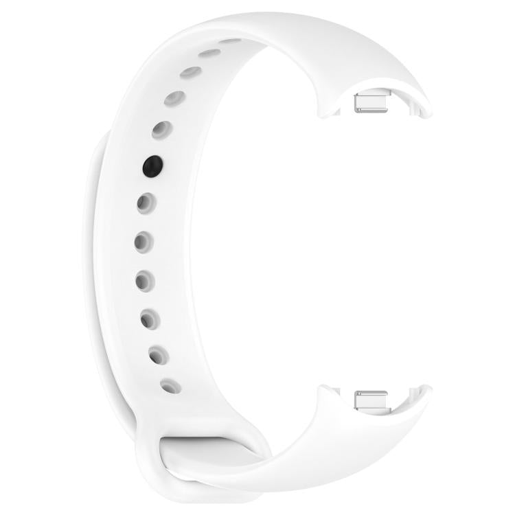 For Xiaomi Smart Band 9 / 9 NFC Solid Color Silicone Watch Band with 3D Curved Film