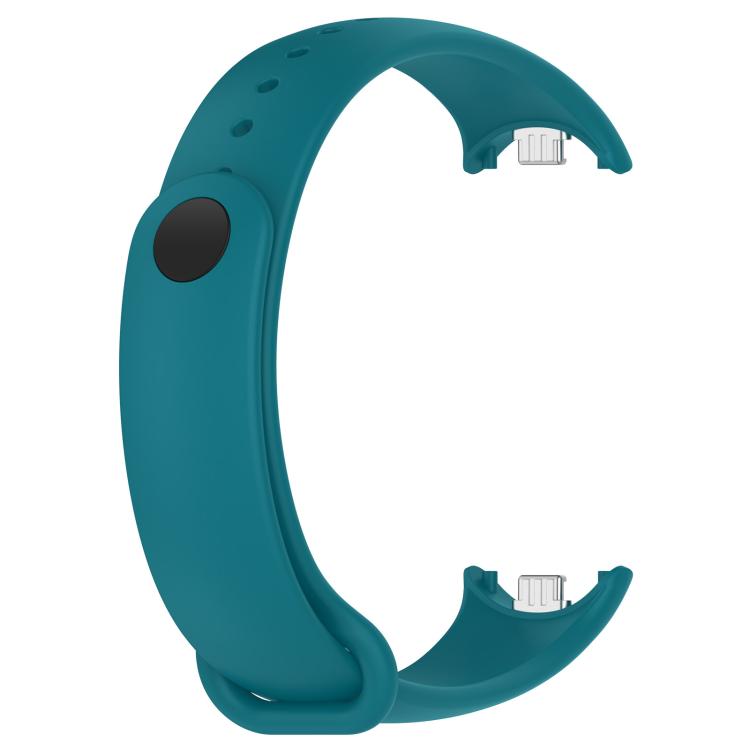 For Xiaomi Smart Band 9 / 9 NFC Solid Color Silicone Watch Band with 3D Curved Film