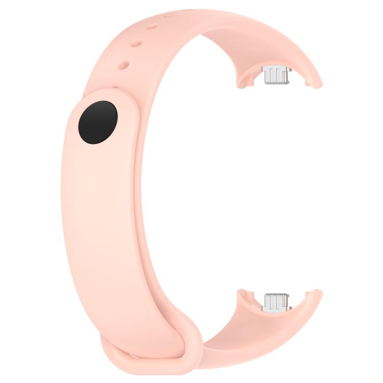 For Xiaomi Smart Band 9 / 9 NFC Solid Color Silicone Watch Band with 3D Curved Film