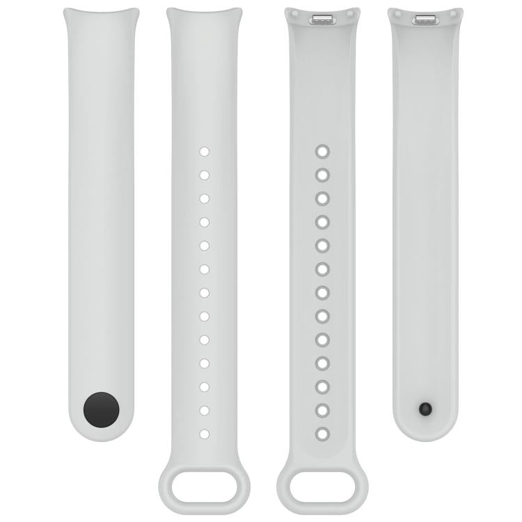 For Xiaomi Smart Band 9 / 9 NFC Solid Color Silicone Watch Band with 3D Curved Film