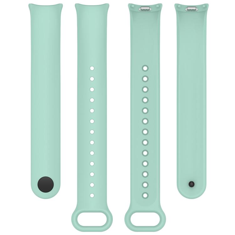 For Xiaomi Smart Band 9 / 9 NFC Solid Color Silicone Watch Band with 3D Curved Film