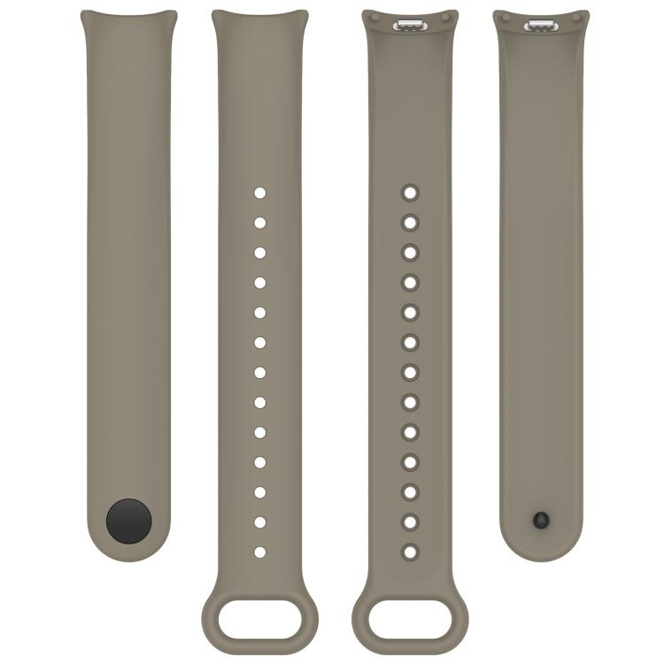 For Xiaomi Smart Band 9 / 9 NFC Solid Color Silicone Watch Band with 3D Curved Film