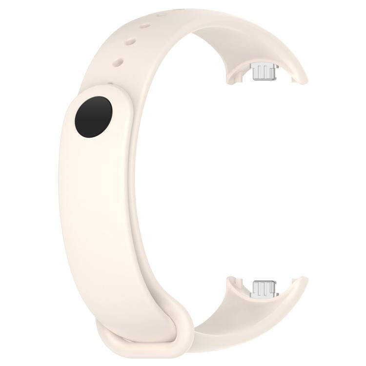 For Xiaomi Smart Band 9 / 9 NFC Solid Color Silicone Watch Band with 3D Curved Film
