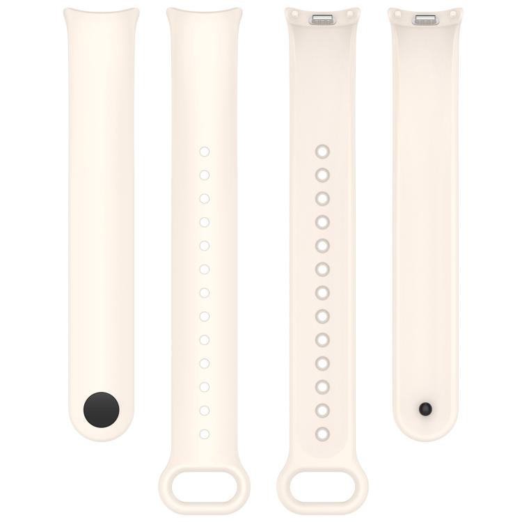 For Xiaomi Smart Band 9 / 9 NFC Solid Color Silicone Watch Band with 3D Curved Film