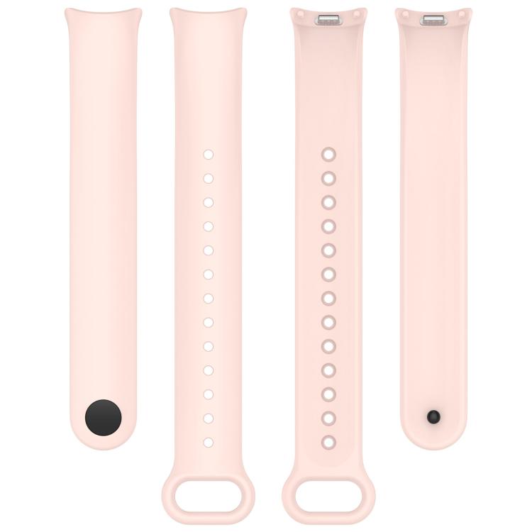 For Xiaomi Smart Band 9 / 9 NFC Solid Color Silicone Watch Band with 3D Curved Film