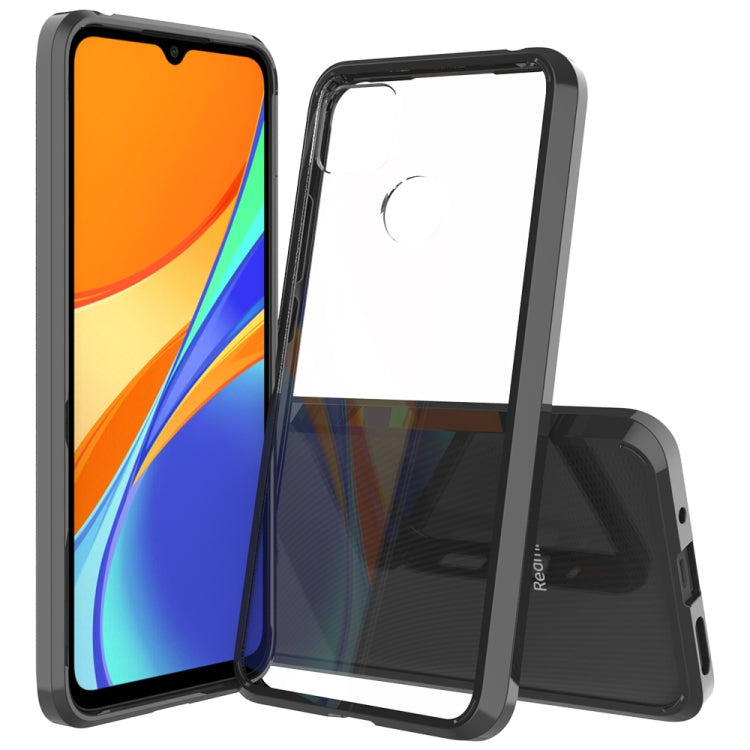 For Xiaomi Redmi 9C Scratchproof TPU + Acrylic Protective Case