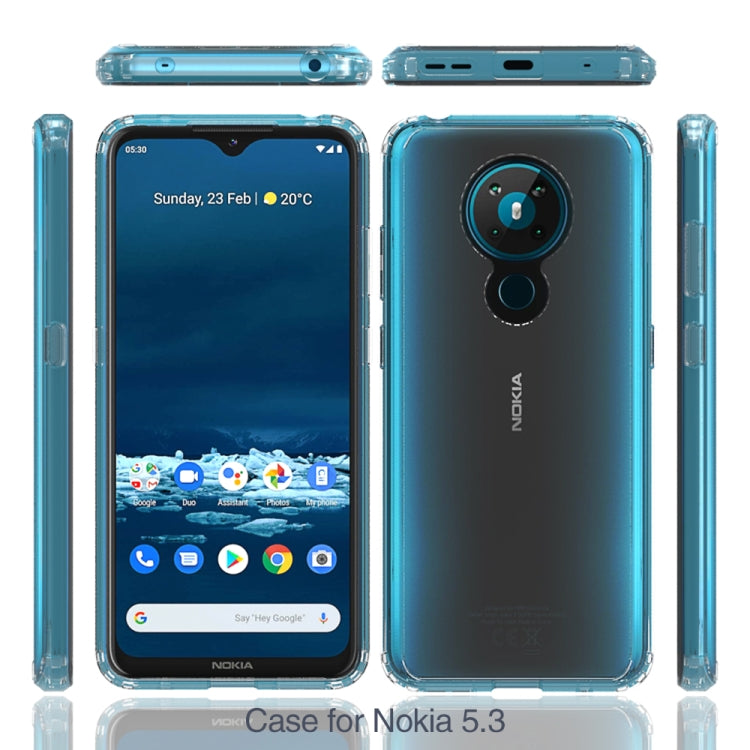 For Nokia 5.3 Scratchproof TPU + Acrylic Protective Case