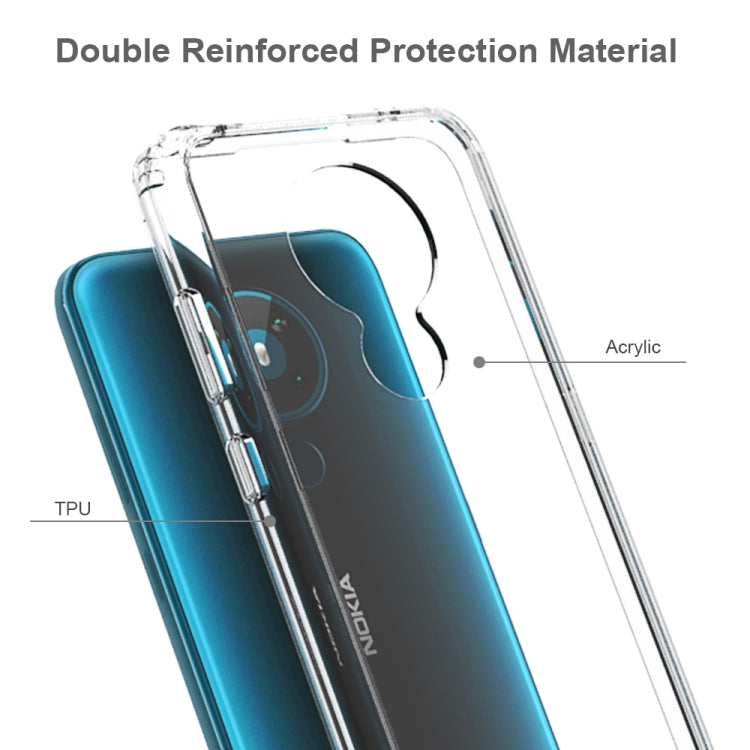 For Nokia 5.3 Scratchproof TPU + Acrylic Protective Case