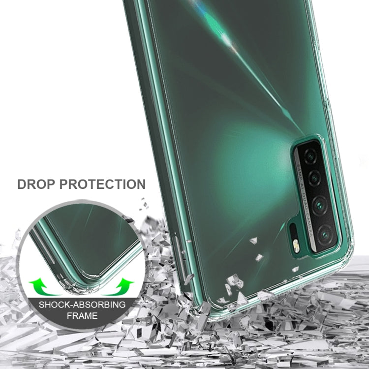 For Huawei P40 Lite 5G Scratchproof TPU + Acrylic Protective Case