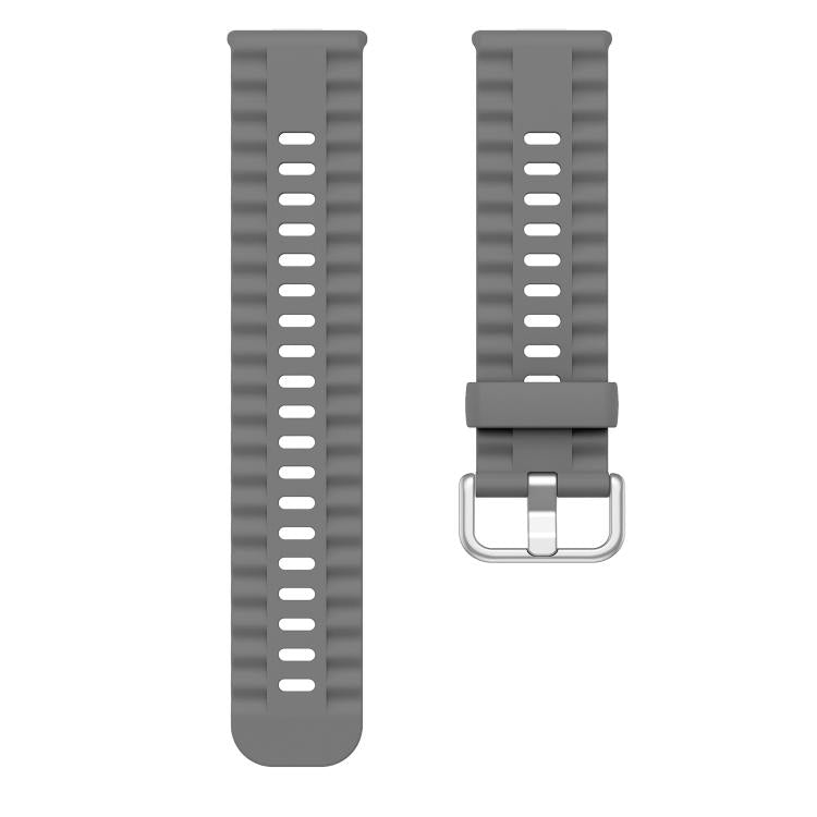 For Huawei Watch Fit 4 Pro Solid Color Silicone Watch Band with 3D Curved Film