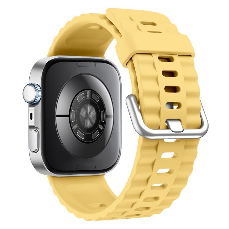 For Huawei Watch Fit 4 Solid Color Silicone Watch Band with 3D Curved Film