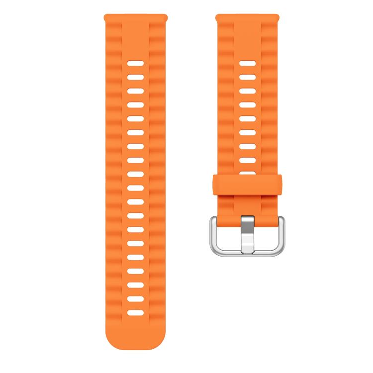 For Huawei Watch Fit 4 Solid Color Silicone Watch Band with 3D Curved Film