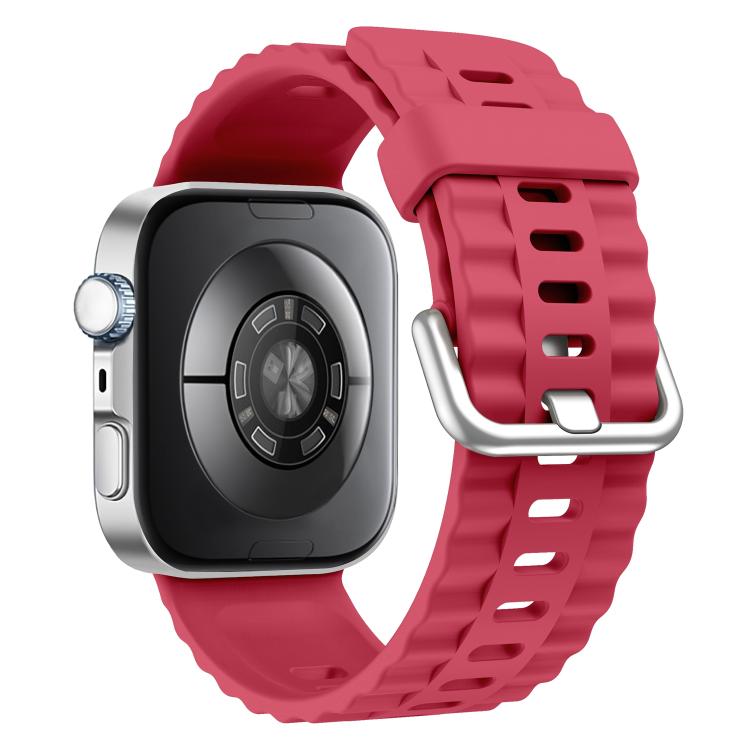 For Huawei Watch Fit 3 Solid Color Silicone Watch Band with 3D Curved Film