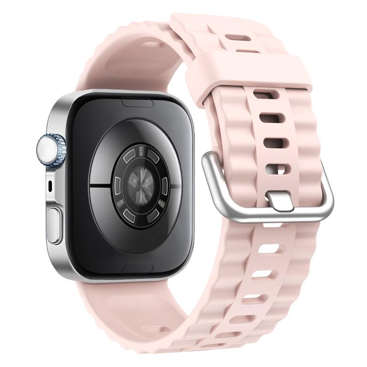 For Huawei Watch Fit 3 Solid Color Silicone Watch Band with 3D Curved Film