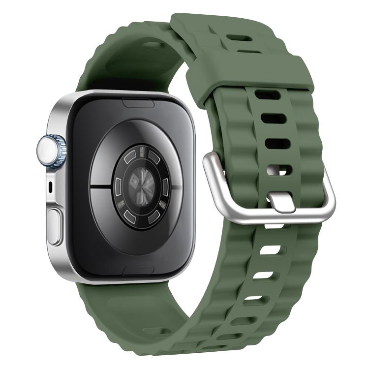 For Huawei Watch Fit 3 Solid Color Silicone Watch Band with 3D Curved Film