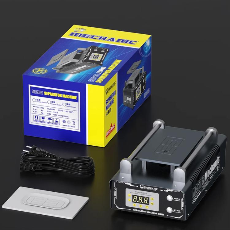 Mechanic MC988 10.5 inch Temp Control Screen Separator Machine with Vacuum Pump, Plug:EU Plug