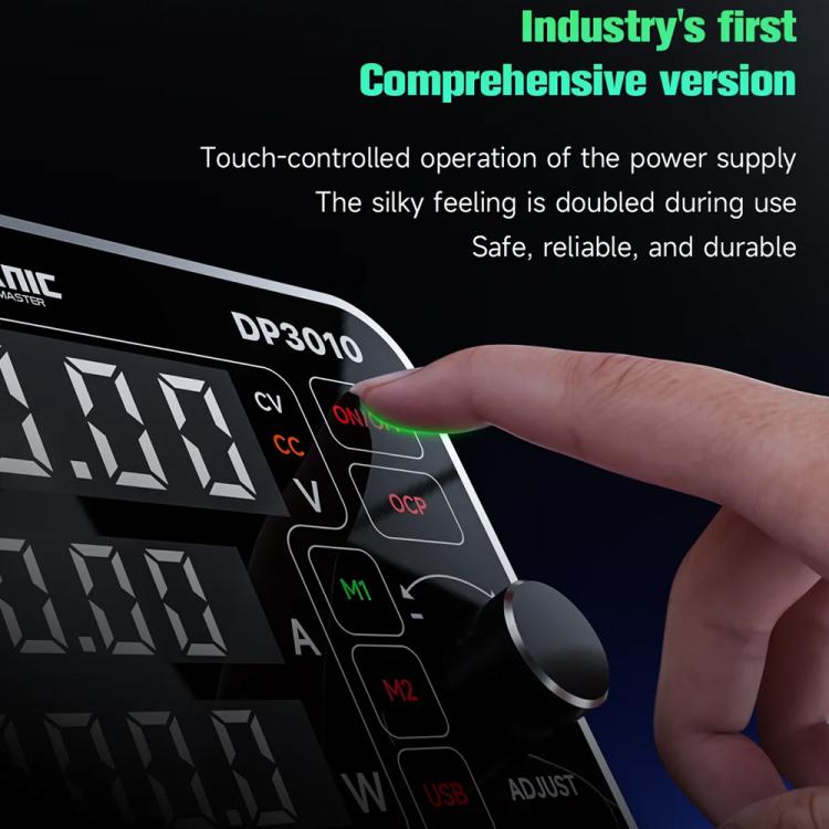 Mechanic DP3010 30V / 10A High Power Wide Voltage Mini Multi-functional Power Supply, Plug:EU Plug