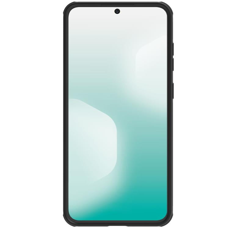 For Samsung Galaxy S25 FE 5G NILLKIN Black Mirror Pro Series Camshield PC Phone Case - Black
