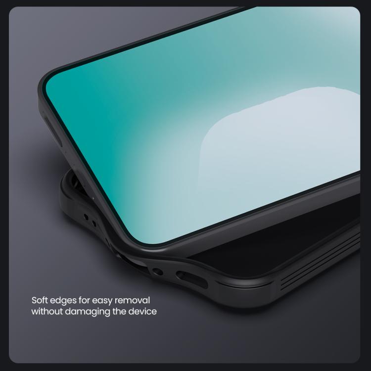 For Samsung Galaxy A37 5G NILLKIN Black Mirror Pro Series Camshield PC Phone Case - Black