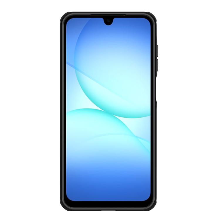 For Samsung Galaxy A17 5G NILLKIN Super Frosted Shield Pro PC + TPU Phone Case - Black