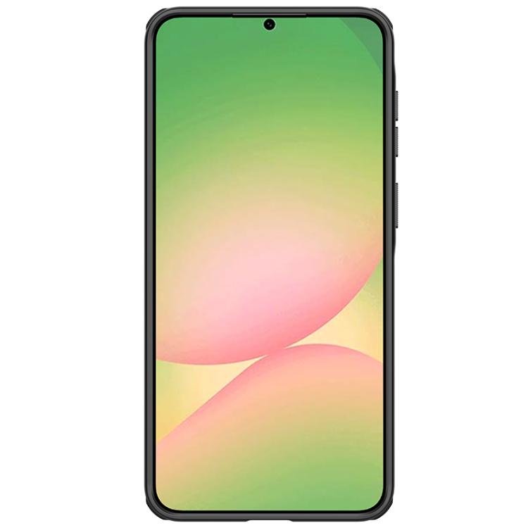 For Samsung Galaxy A57 5G NILLKIN Super Frosted Shield Pro PC + TPU Phone Case - Black