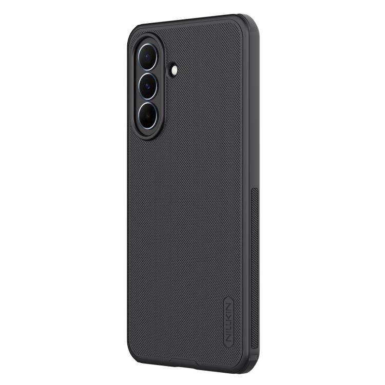 For Samsung Galaxy A37 5G NILLKIN Super Frosted Shield Pro PC + TPU Phone Case - Black