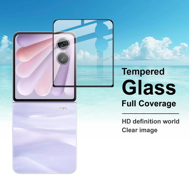 For Honor Magic V Flip 2 IMAK Full Coverage Tempered Back Screen Glass Film