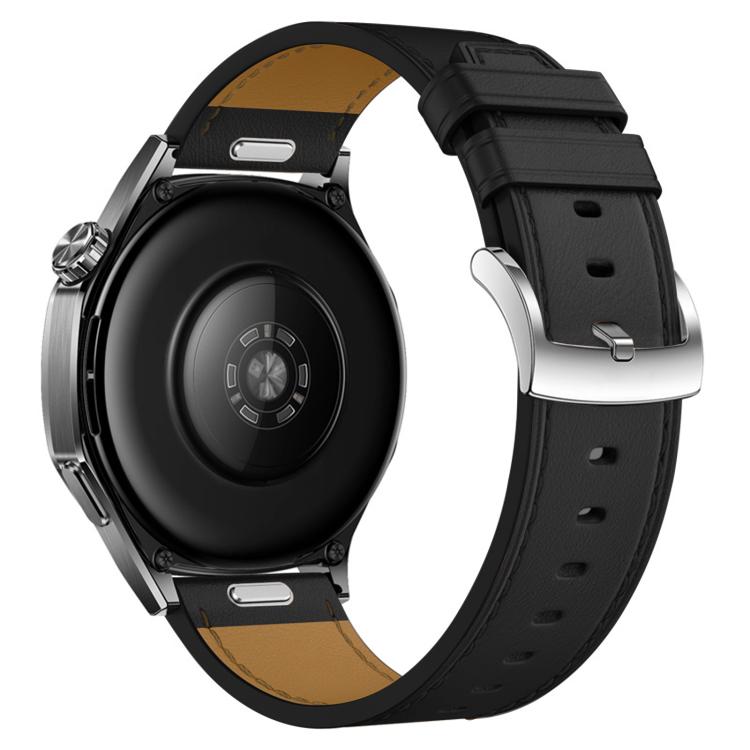 For Huawei Watch GT 5 41mm Press Button Leather Watch Band